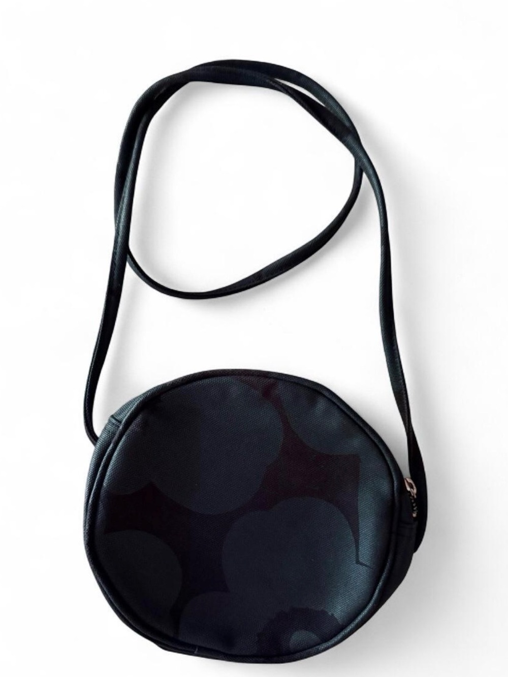 MARIMEKKO Liia Pieni Unikko heavyweight canvas shoulder bag. Rare find!!